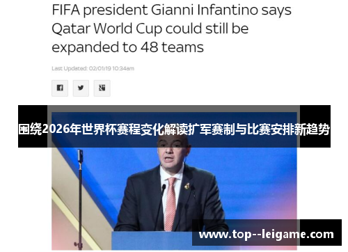 围绕2026年世界杯赛程变化解读扩军赛制与比赛安排新趋势 围绕2026年世界杯赛程变化解读扩军赛制与比赛安排新趋势